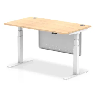 EE - Air Height Adjustable Desk With Cable Ports