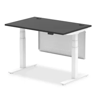 Air Height Adjustable Desk With Cable Ports