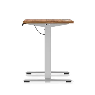 Air Lite Height Adjustable Slimline Desk With Cable Ports