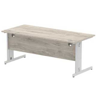 Impulse Straight Desk Cable Managed Leg