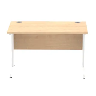 Impulse Straight Desk Cable Managed Leg
