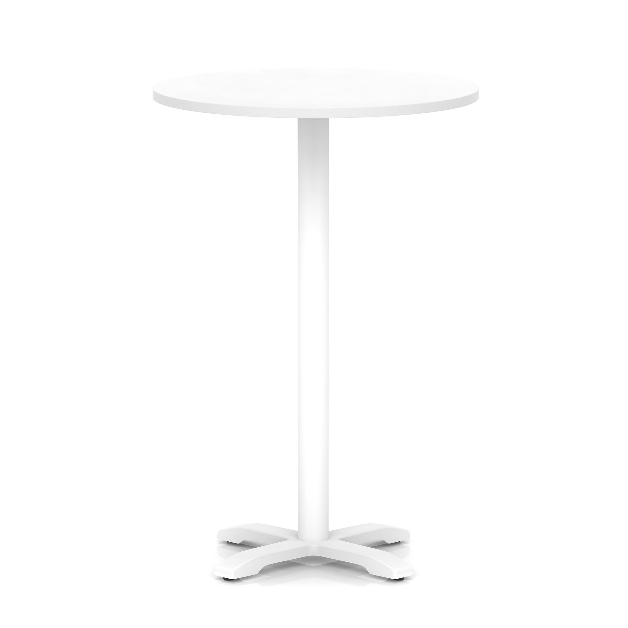 Italia Round Poseur Table With Cross Base