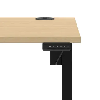 Air Lite Height Adjustable Desk With Cable Ports
