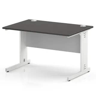 Impulse Straight Desk Cable Managed Leg