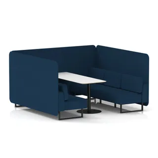 Brixworth Bench Booth in Single Tone