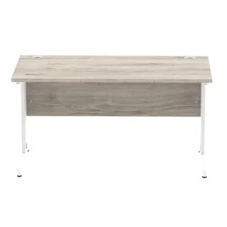 Impulse Straight Desk Cable Managed Leg