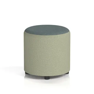 Harlestone Round Stool in Two Tone