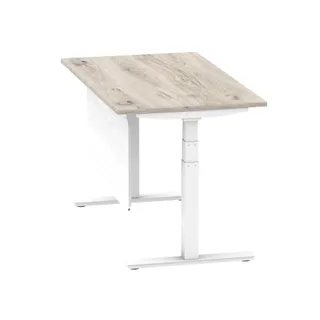 Air Height Adjustable Desk With Cable Ports
