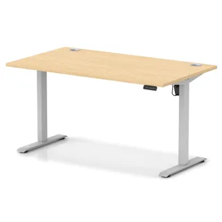 EE - Air Lite Height Adjustable Desk With Cable Ports