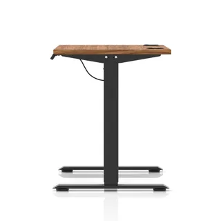 Air Lite Height Adjustable Slimline Desk With Cable Ports