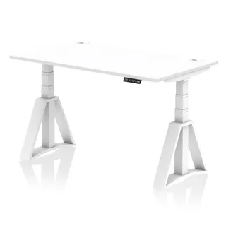 Air Height Adjustable Desk With Cable Ports