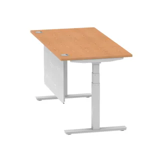 Air Height Adjustable Desk With Cable Ports