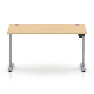 Air Lite Height Adjustable Desk With Cable Ports