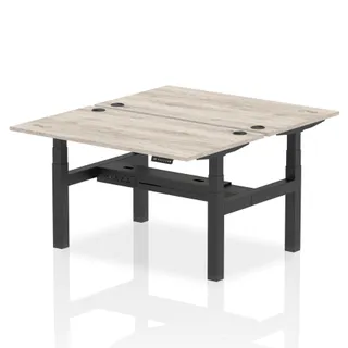 OE - Air Back-to-Back Height Adjustable Bench Desk - 2 Person