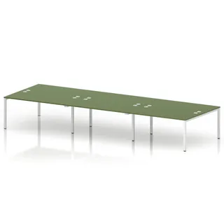 Impulse B2B Bench Desk - 6 Person