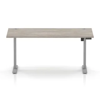 Air Lite Height Adjustable Desk With Cable Ports