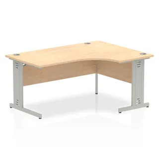 Impulse Crescent Desk Cable Managed Leg