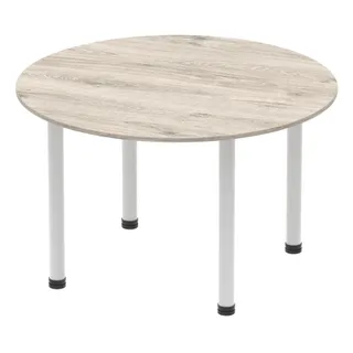 Impulse Round Table With Post Leg