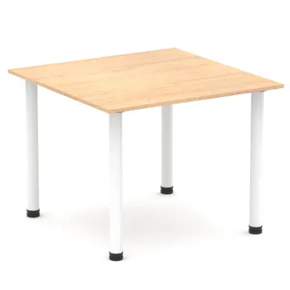 Impulse Square Table With Post Leg