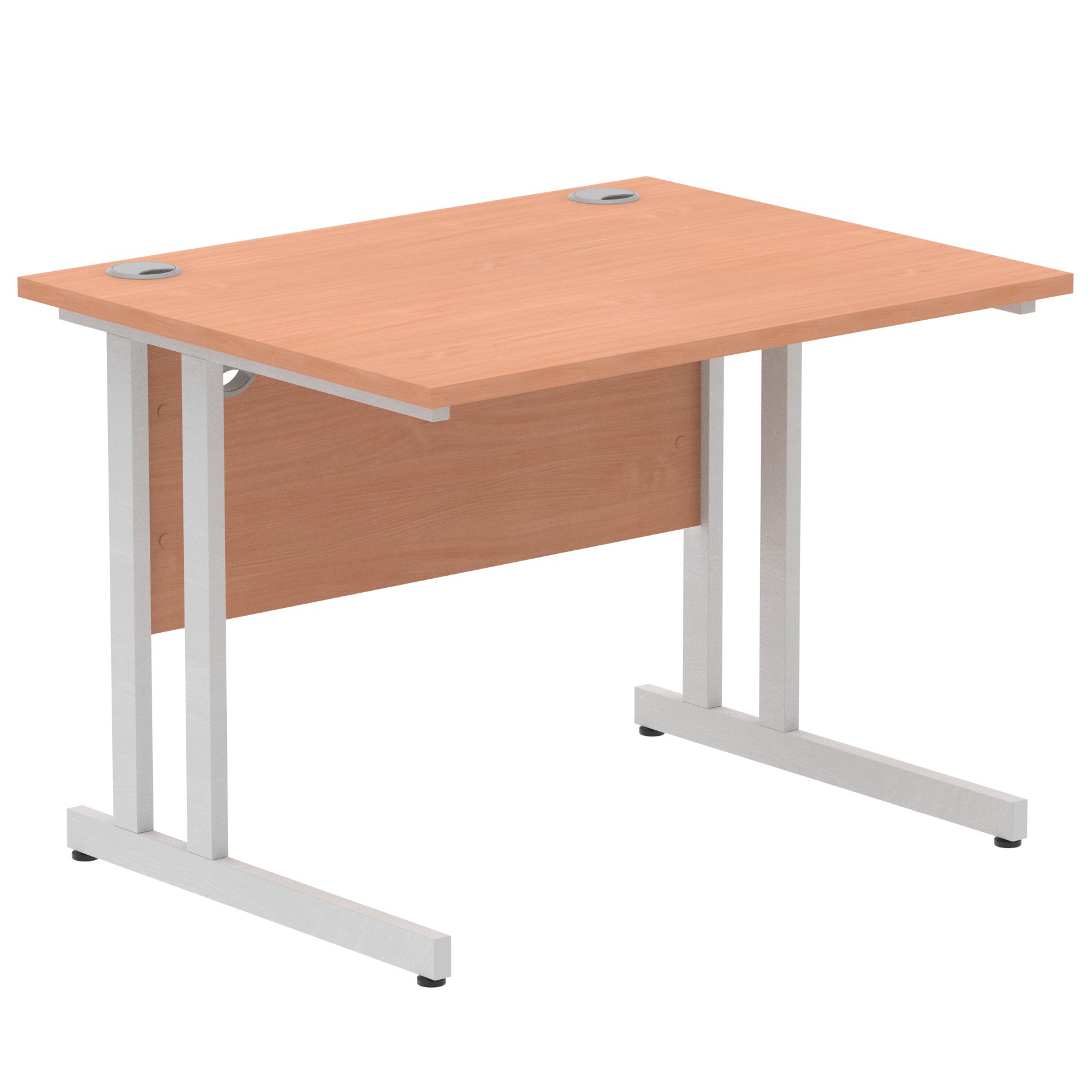 Impulse Straight Desk Cantilever Leg