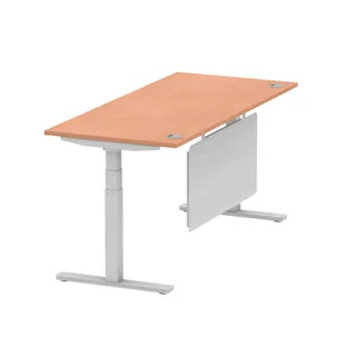 Air Height Adjustable Desk With Cable Ports