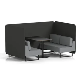 Brixworth Bench Booth in Two Tone