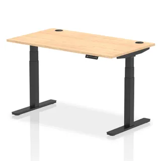 EE - Air Height Adjustable Desk With Cable Ports