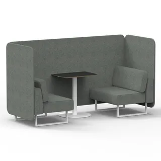 Brixworth Bench Booth in Single Tone