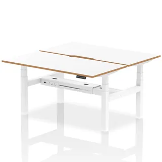 Oslo Air Back-to-Back Height Adjustable Bench Desk