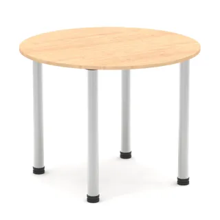 Impulse Round Table With Post Leg