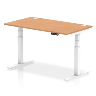 EE - Air Height Adjustable Desk With Cable Ports