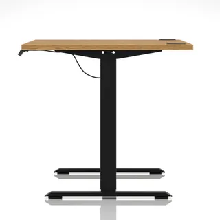 Air Lite Height Adjustable Desk With Cable Ports