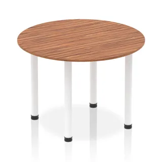 Impulse Round Table With Post Leg