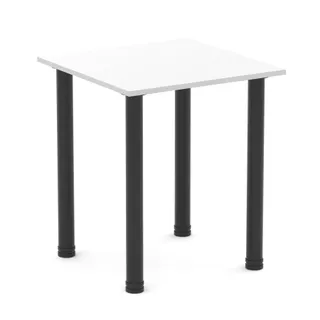 Impulse Square Table With Post Leg