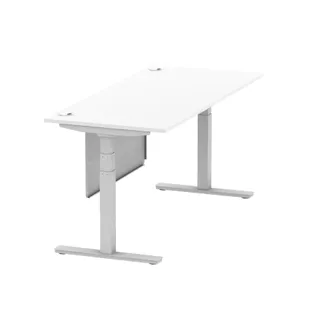 Air Height Adjustable Desk With Cable Ports