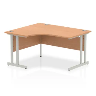 Impulse Crescent Desk Cantilever Leg