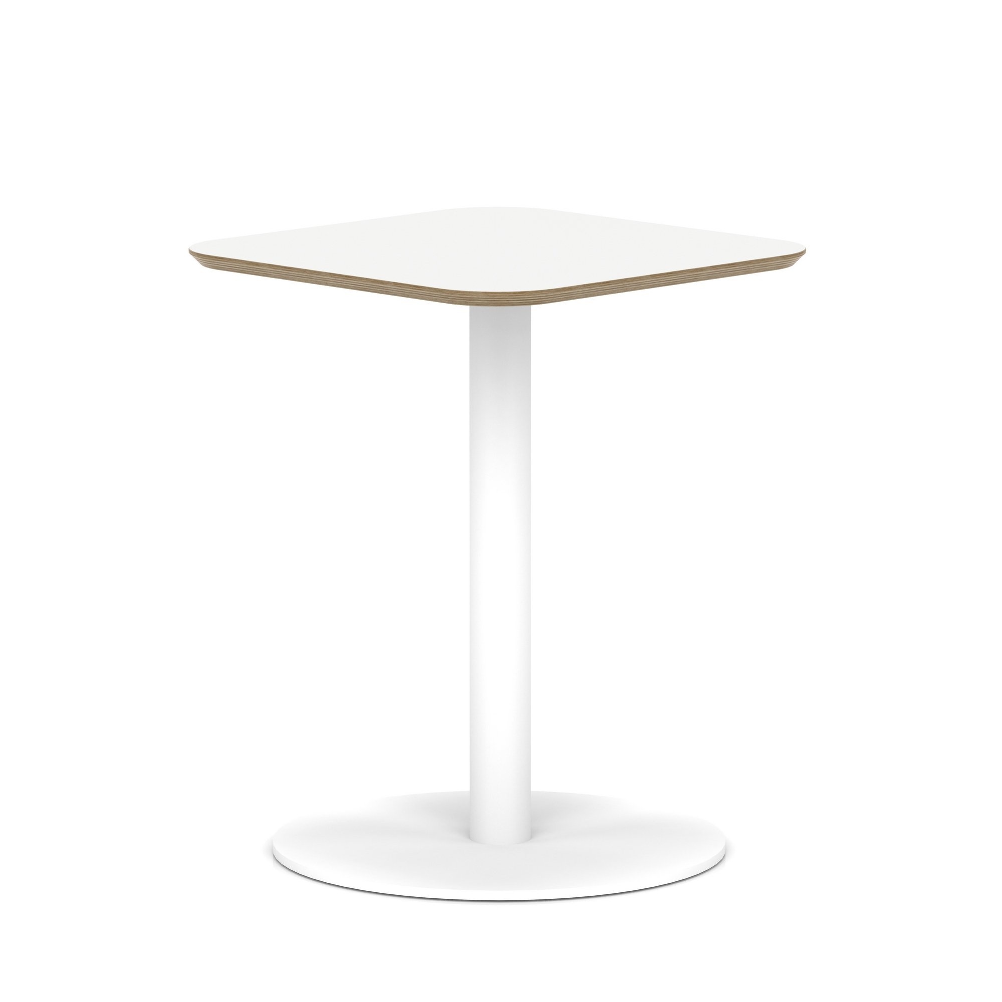Brixworth Square Coffee Table With Disc Base