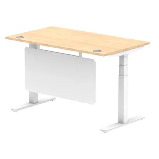 Air Height Adjustable Desk With Cable Ports