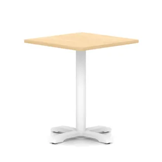 EE - Italia Square Poseur Table With Cross Base