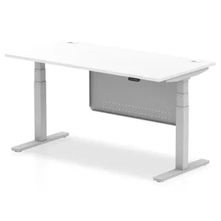Air Height Adjustable Desk With Cable Ports