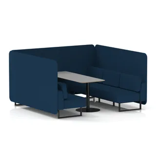 Brixworth Bench Booth in Single Tone