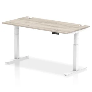 EE - Air Height Adjustable Desk With Cable Ports