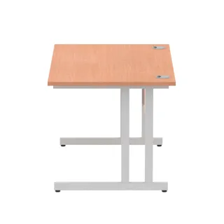 Impulse Straight Desk Cantilever Leg