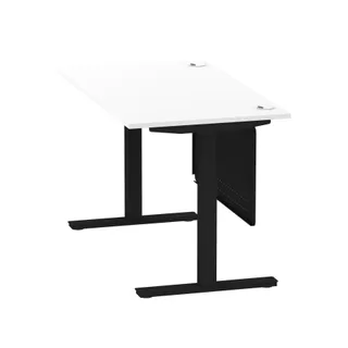 Air Height Adjustable Desk With Cable Ports