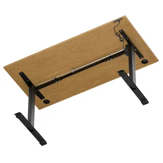 Air Lite Height Adjustable Desk With Cable Ports