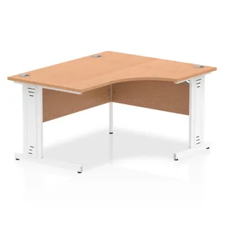 Impulse Crescent Desk Cable Managed Leg
