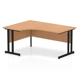 OE - Impulse Crescent Desk Cantilever Leg