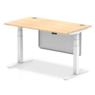 Air Height Adjustable Desk With Cable Ports