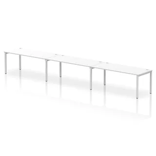 Impulse Single Row Bench Desk - 3 Person