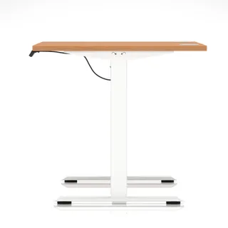 Air Lite Height Adjustable Desk With Cable Ports